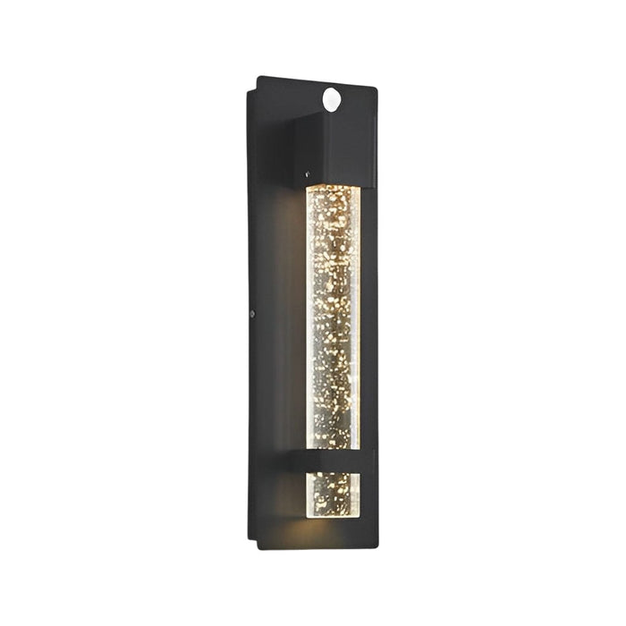 11.8 Inch Waterproof Light Control Bubbles Glass Outdoor Wall Light