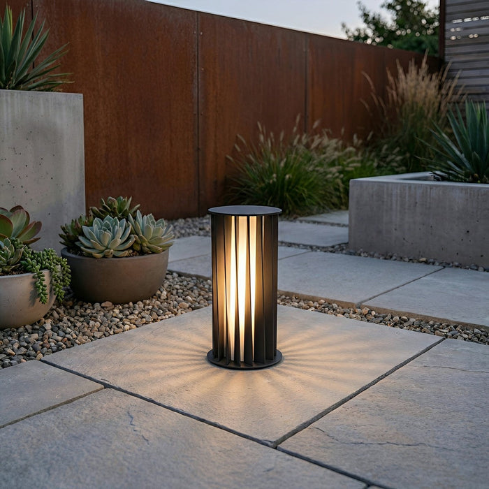 Solar Pathway Light, LED Garden Lighting, Waterproof Outdoor Lamp, Dusk to Dawn Sensor for Patio/Yard