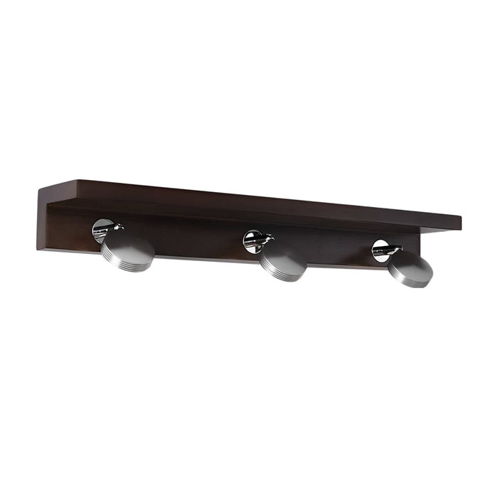 2/3 Lights Wood Adjustable Spotlights LED Vanity Light Mirror Bath Bar