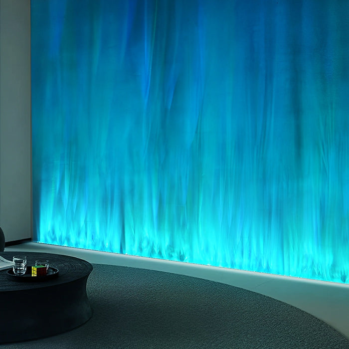 Water Waves Wall Washer Light, Dynamic LED Projection, Ambient Lighting for Patio/Garden/Home