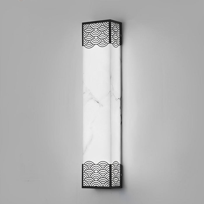 Rectangular Resin LED Waterproof Vintage Outdoor Wall Lights Wall Lamp