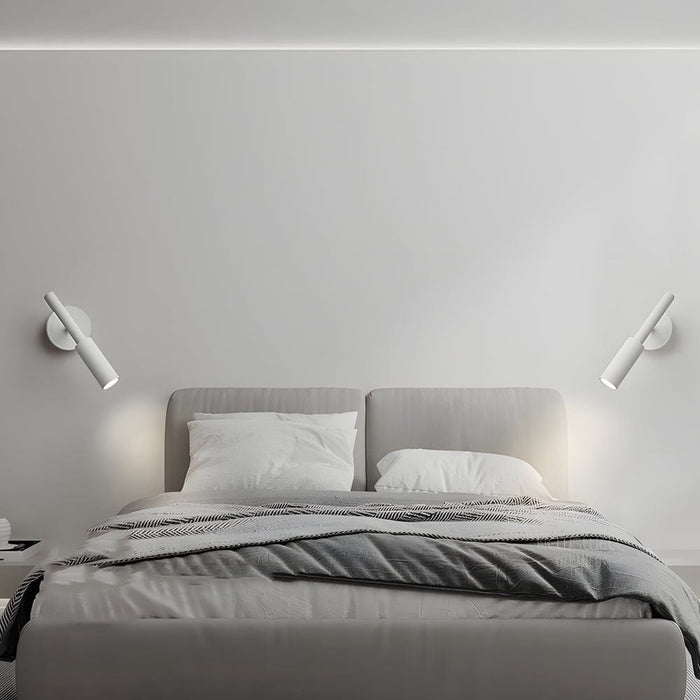 1-Light COB Adjustable Tubino Wall Light. 3-Step Dimming