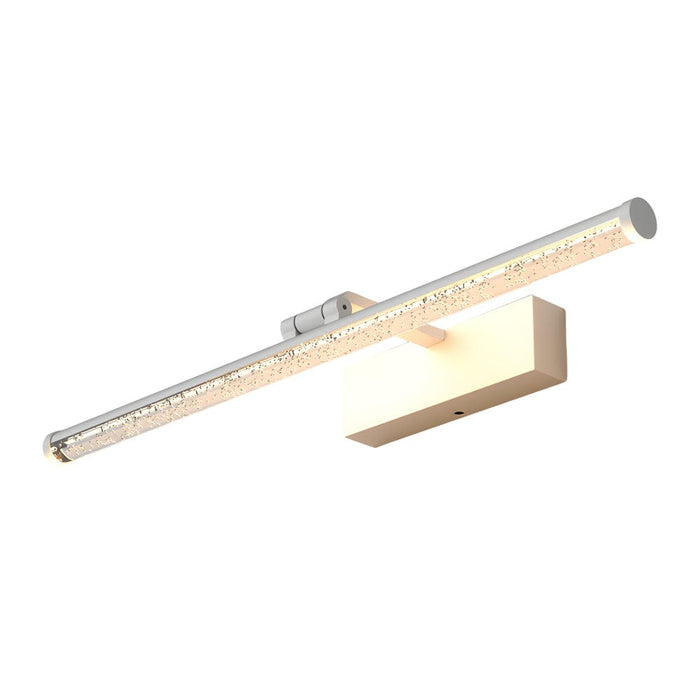 Long Acrylic Bubbles Bar Rotatable Dimmable LED Bath Vanity Light