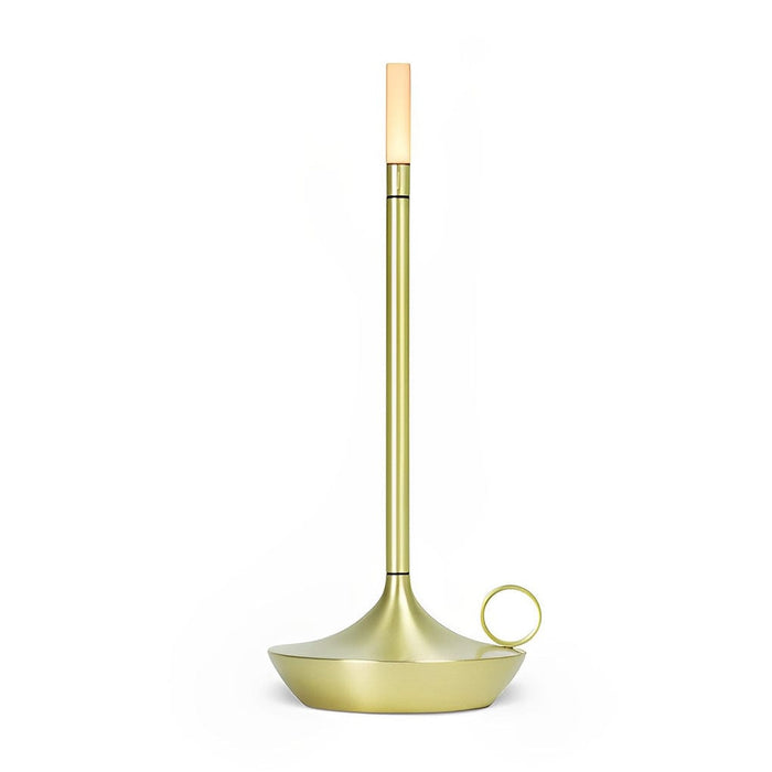 Candle Cordless Table Lamp USB Touch Dimming Portable LED Warm Wick Lighting