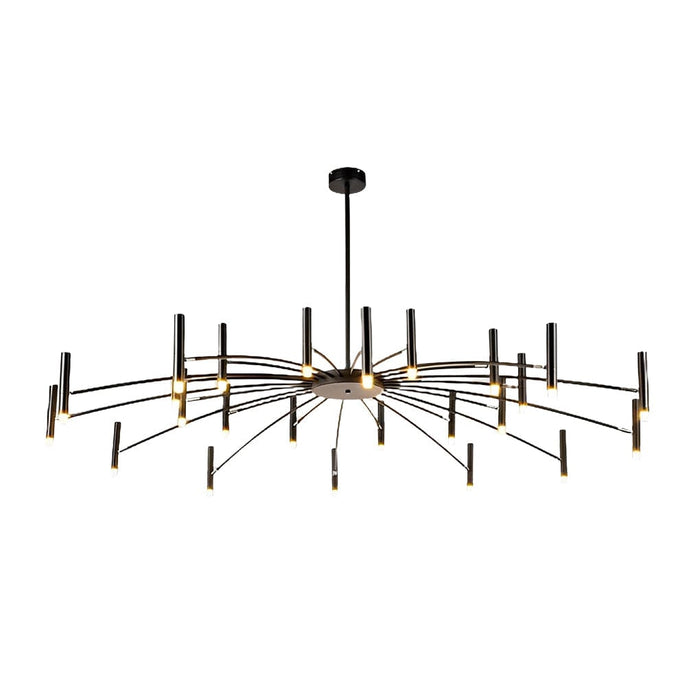 Adjustable Metal DIY Three Step Dimming LED Minimalist Chandelier