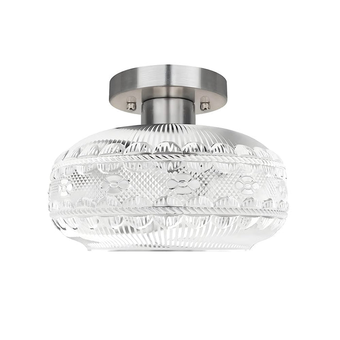 Acrylic Lantern Shade Luxury Matte Metal American Ceiling Lamp