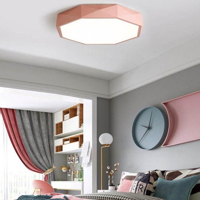 Geometric Design LED Modern Flush Mount Lighting Ceiling Lights