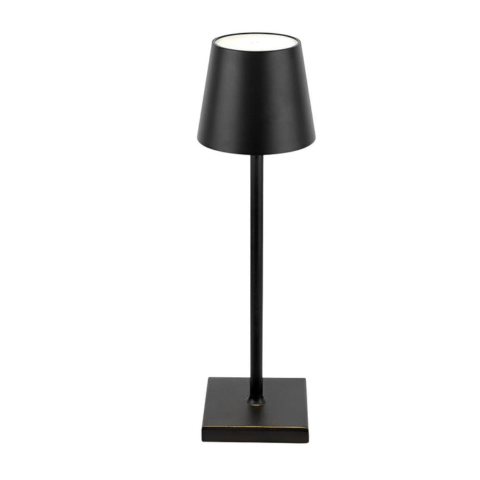 Aluminum Rechargeable Portable Touch-Control Table Lamp LED Stepless Dimming Desk Light