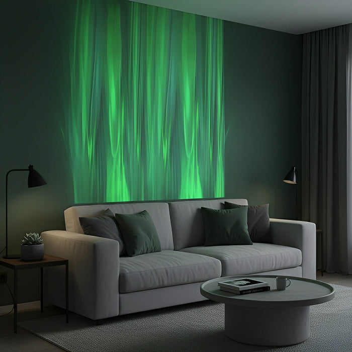 Water Waves Wall Washer Light, Dynamic LED Projection, Ambient Lighting for Patio/Garden/Home