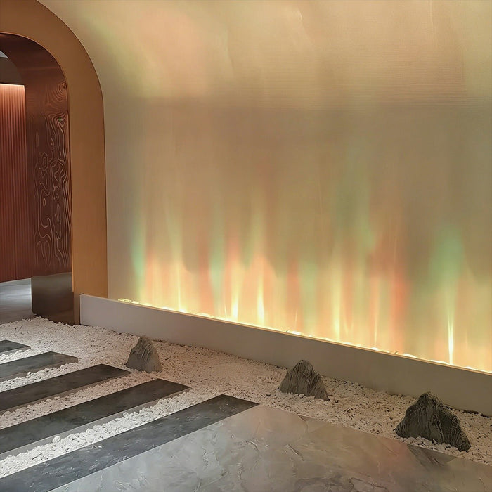 Water Waves Wall Washer Light, Dynamic LED Projection, Ambient Lighting for Patio/Garden/Home