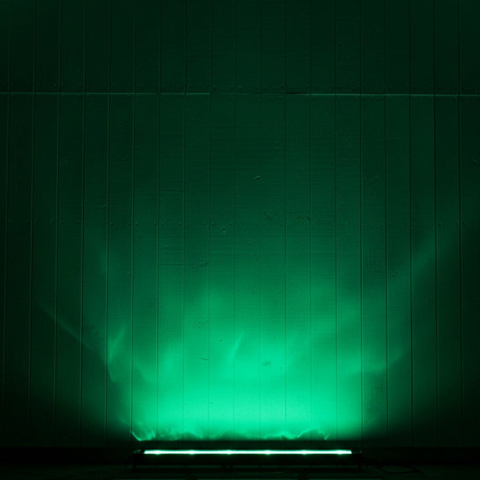 3D Dynamic Wave LED Strip - Outdoor Wall Washer Light, Waterproof / RGB Color Changing, 42.91 inch - Aluminum Glass Fixture