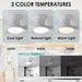 40 in. Bedroom Ceiling Fans with Lights, White Modern Ceiling Fan with Remote and APP Control, Low Ceiling Fan for Bedroom Living Room Dining Room-32-ErisView