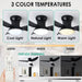 40 in. Bedroom Ceiling Fans with Lights, White Modern Ceiling Fan with Remote and APP Control, Low Ceiling Fan for Bedroom Living Room Dining Room-6-ErisView