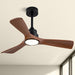 42 in. Brown Outdoor Ceiling Fan with Light and Remote, Reversible Modern Ceiling Fan for Patio Porch Gazebo, Indoor Ceiling Fan for Bedroom Kids room-1-ErisView