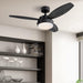 42 in. Brushed Nickel Ceiling Fan, Home Ceiling Fan, Best Flush Mount Ceiling Fans-13-ErisView
