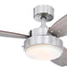 42 in. Brushed Nickel Ceiling Fan, Home Ceiling Fan, Best Flush Mount Ceiling Fans-16-ErisView