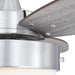 42 in. Brushed Nickel Ceiling Fan, Home Ceiling Fan, Best Flush Mount Ceiling Fans-18-ErisView