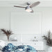 42 in. Brushed Nickel Ceiling Fan, Home Ceiling Fan, Best Flush Mount Ceiling Fans-20-ErisView