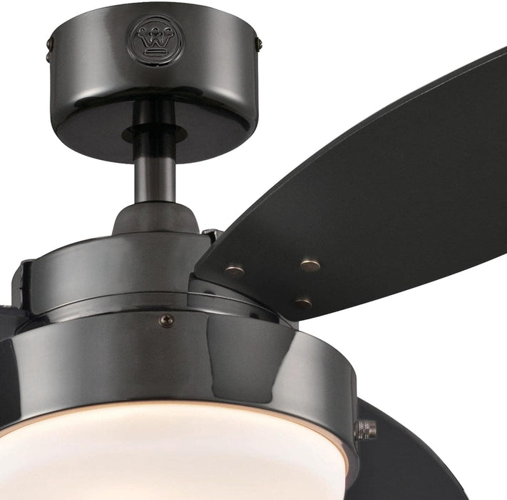 42 in. Brushed Nickel Ceiling Fan, Home Ceiling Fan, Best Flush Mount Ceiling Fans-25-ErisView