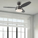 42 in. Brushed Nickel Ceiling Fan, Home Ceiling Fan, Best Flush Mount Ceiling Fans-26-ErisView