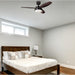 42 in. Brushed Nickel Ceiling Fan, Home Ceiling Fan, Best Flush Mount Ceiling Fans-33-ErisView
