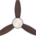 42 in. Brushed Nickel Ceiling Fan, Home Ceiling Fan, Best Flush Mount Ceiling Fans-34-ErisView