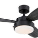 42 in. Brushed Nickel Ceiling Fan, Home Ceiling Fan, Best Flush Mount Ceiling Fans-7-ErisView