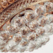 42 in. Ceiling Fan LED Light and Remote, Rose Gold Crystal Chandelier Fan, Pretty Ceiling Fans, Ceiling Fan for Bedroom Living Room Dining Room-8-ErisView