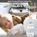 42 in. Ceiling Fan with Remote Control, Retractable Blade Ceiling Fan with Light, Quiet Reversible Ceiling Fan for Bedroom Living Room Dining Room-6-ErisView
