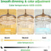42 in. Chrome Chandelier Crystal Ceiling Fan with Light Remote, Dimmable Chandelier Fan Light for Indoor Living Room BedRoom-10-ErisView