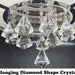 42 in. Crystal Ceiling Fan Chandelier with Light and Remote, Retractable Blade Ceiling Fan Light Fixture for Living Room Bedroom, Decorative Ceiling Fans-7-ErisView