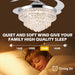 42 in. Crystal Ceiling Fan with Light, Indoor Dimmable Crystal Fandelier, Gold Retractable Ceiling Fan Chandelier Fan for Living Room Dining Room -15-ErisView
