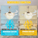 42 in. Crystal Ceiling Fan with Light, Indoor Dimmable Crystal Fandelier, Gold Retractable Ceiling Fan Chandelier Fan for Living Room Dining Room -5-ErisView