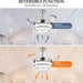 42 in. Crystal Ceiling Fan with Light and Remote, Modern Reversible Retractable 3 Blade Ceiling Fan Chandelier for Living Room Bedroom Dining Room-39-ErisView