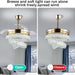 42 in. Dimmable Crystal Ceiling Fan Chandeliers with Lights with APP and Remote Control, Gold Fandelier Ceiling Fan-7-ErisView