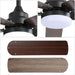 42 in. Farmhouse Ceiling Fan with Light and Remote, High End Ceiling Fans for Bedroom Living Room Study Patio-2-ErisView