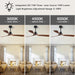 42 in. Indoor Wood Ceiling Fan with Light and Remote for Living Room Office, Farmhouse Black Outdoor Ceiling Fan, Outdoor Patio Fans-4-ErisView