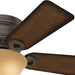 42 in. Low Profile Ceiling Fan with LED Light Kit and Pull Chain, Hugger Ceiling Fan with Light-9-ErisView
