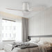 42 in. Modern Ceiling Fan with Lights and Remote, Reversible Quiet Low Profile Ceiling Fan for Bedroom Living Room Dining Room, Office Ceiling Fan-6-ErisView
