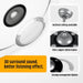 42 in. Modern RGB Ceiling Fan with Light and Remote, LED Fandelier Ceiling Fan with Bluetooth Speaker, Retractable Chandelier Ceiling Fan for Living Room-8-ErisView