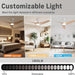 42 in. Modern Wood Bedroom Remote Control Ceiling Fan and Light, Flush Mount Low Profile Quiet Ceiling Fan, Reversible Ceiling Fan Summer Winter-3-ErisView