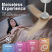42 in. Modern Wood Bedroom Remote Control Ceiling Fan and Light, Flush Mount Low Profile Quiet Ceiling Fan, Reversible Ceiling Fan Summer Winter-4-ErisView