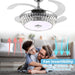 42 in. Pretty Ceiling Fans with Light, Bluetooth Ceiling Fan with Speaker Remote APP Control, RGB Dimmable Reversible Modern Bedroom Ceiling Fans-5-ErisView