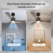 42 in. Remote Control Ceiling Fan and Light, Low Profile Reversible Quiet Ceiling Fans, Modern Ceiling Fan for Bedroom Living Room, Grey Oak Ceiling Fan-7-ErisView