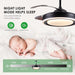 42 in. Retractable Modern Ceiling Fan with APP and Remote Control, Enclosed Ceiling Fan with Dimmable Light, Ceiling Fan for Bedroom Living Room-4-ErisView