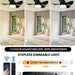 42 in. Silent Reversible DC Ceiling Fan with Remote, Bedroom Ceiling Fans with Lights, Fandelier Flush Mount for Bedroom Living Room-22-ErisView