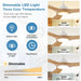 42 in. Silent Reversible Dimmable Ceiling Fan, White Wood Remote Control Ceiling Fan with Light, 3 Blade Ceiling Fan-4-ErisView