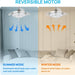 42 in. Silver Modern Crystal Ceiling Fan with Lights and Remote, Dimmable LED Chandelier Fan, Retractable Fandelier for Bedroom Living Room Dining Room-5-ErisView