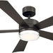 42 in. Smart Indoor Outdoor Matte White Ceiling Fan with Light and Remote, Works with Alexa Google Assistant Samsung Things Ios android APP-16-ErisView