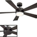 42 in. Smart Indoor Outdoor Matte White Ceiling Fan with Light and Remote, Works with Alexa Google Assistant Samsung Things Ios android APP-18-ErisView
